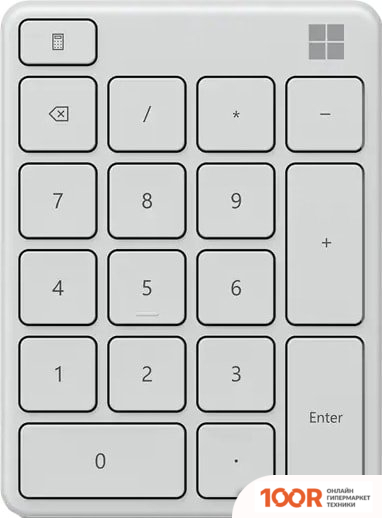 Клавиатура Microsoft NUMBER PAD (БЕЛЫЙ) (72281)