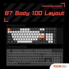 Клавиатура Machenike K600 ALPHA (OUTEMU RED) (72267)