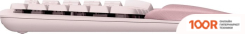 Клавиатура Logitech WAVE KEYS 920-012281 (РОЗОВЫЙ, НЕТ КИРИЛЛИЦЫ) (72263)