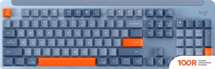 Клавиатура Logitech SIGNATURE K865 920-011892 (СЕРО-ГОЛУБОЙ, НЕТ КИРИЛЛИЦЫ) (72255)