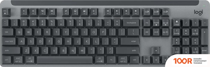 Клавиатура Logitech SIGNATURE K865 920-011892 (ГРАФИТОВЫЙ, НЕТ КИРИЛЛИЦЫ) (72253)