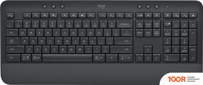 Клавиатура Logitech SIGNATURE K650 920-010908 (ГРАФИТОВЫЙ, НЕТ КИРИЛЛИЦЫ) (72250)