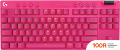 Клавиатура Logitech PRO X TKL LOGITECH GX BROWN TACTILE 920-012154 (РОЗОВЫЙ, НЕТ КИРИЛЛИЦЫ) (72248)