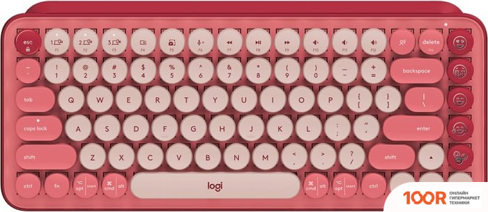 Клавиатура Logitech POP KEYS HEARTBREAKER 920-010709 (НЕТ КИРИЛЛИЦЫ) (72243)