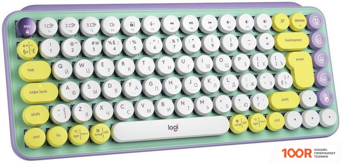 Клавиатура Logitech POP KEYS DAYDREAM 920-010708 (НЕТ КИРИЛЛИЦЫ) (72241)