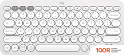 Клавиатура Logitech PEBBLE KEYS 2 K380S 920-011776 (БЕЛЫЙ, НЕТ КИРИЛЛИЦЫ) (72231)