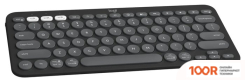Клавиатура Logitech PEBBLE KEYS 2 K380S 920-011775 (ГРАФИТОВЫЙ, НЕТ КИРИЛЛИЦЫ) (72230)