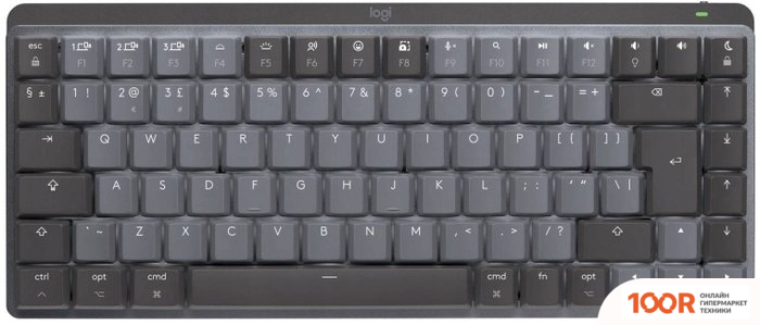 Клавиатура Logitech MX MECHANICAL MINI TACTILE FOR MAC 920-010553 (БЕЛЫЙ/СВЕТЛО-СЕРЫЙ, НЕТ КИРИЛЛИЦЫ) (72228)