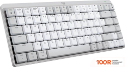 Клавиатура Logitech MX MECHANICAL MINI TACTILE FOR MAC 920-010553 (БЕЛЫЙ/СВЕТЛО-СЕРЫЙ, НЕТ КИРИЛЛИЦЫ) (72228)