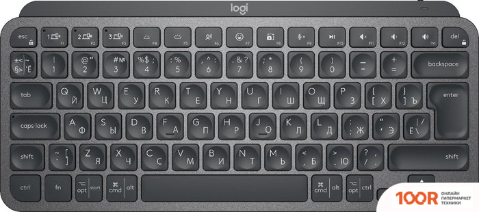 Клавиатура Logitech MX KEYS MINI 920-010501 (ГРАФИТОВЫЙ) (72216)