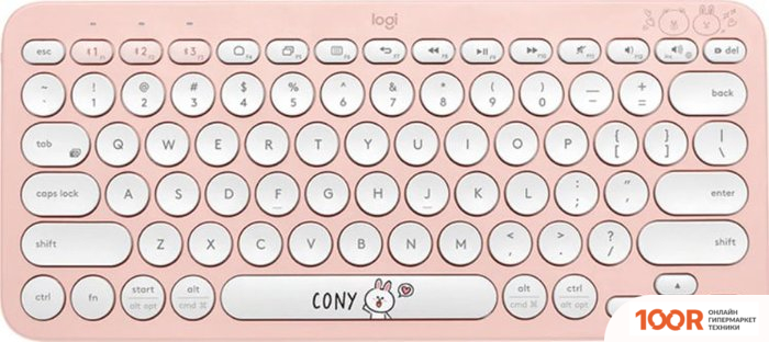 Клавиатура Logitech MULTI-DEVICE K380 BLUETOOTH LINE FRIENDS CONY (НЕТ КИРИЛЛИЦЫ) (72209)