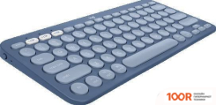Клавиатура Logitech MULTI-DEVICE K380 BLUETOOTH FOR MAC 920-009729 (СИНИЙ, НЕТ КИРИЛЛИЦЫ) (72207)