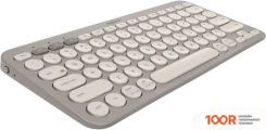 Клавиатура Logitech MULTI-DEVICE K380 BLUETOOTH 920-011145 (БЕЖЕВЫЙ, НЕТ КИРИЛЛИЦЫ) (72203)