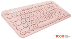Клавиатура Logitech MULTI-DEVICE K380 BLUETOOTH 920-010569 (РОЗОВЫЙ) (72202)