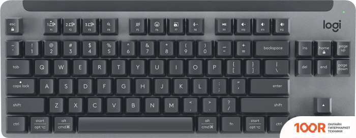 Клавиатура Logitech K855 920-011074 (ГРАФИТОВЫЙ, НЕТ КИРИЛЛИЦЫ) (72189)