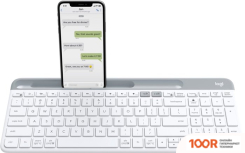 Клавиатура Logitech K580 SLIM 920-010621 (БЕЛЫЙ) (72175)