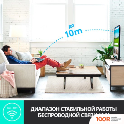 Клавиатура Logitech K400 PLUS 920-007173 (ЧЕРНЫЙ) (72172)