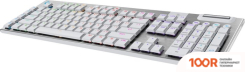 Клавиатура Logitech G915 X LIGHTSPEED GL TACTILE 920-012685 (БЕЛЫЙ, НЕТ КИРИЛЛИЦЫ) (72160)