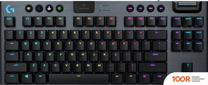 Клавиатура Logitech G915 TKL LIGHTSPEED GL TACTILE 920-009503 (НЕТ КИРИЛЛИЦЫ) (72156)