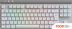 Клавиатура Logitech G515 LIGHTSPEED TKL WHITE GL BROWN TACTILE 920-012539 (БЕЛЫЙ, НЕТ КИРИЛЛИЦЫ) (72130)