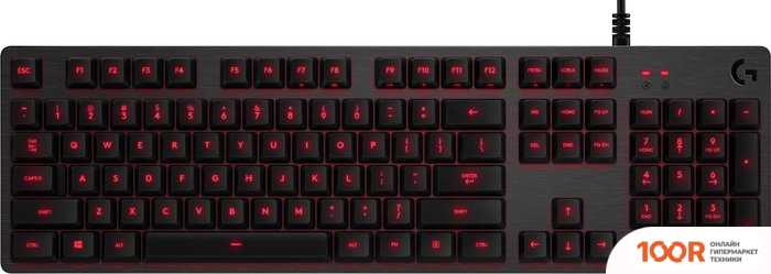 Клавиатура Logitech G413 920-008312 (ЧЕРНЫЙ, НЕТ КИРИЛЛИЦЫ) (72113)