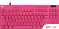 Клавиатура Logitech G PRO X TKL RAPID ANALOG 920-013254 (РОЗОВЫЙ, НЕТ КИРИЛЛИЦЫ) (72106)