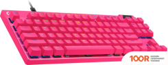 Клавиатура Logitech G PRO X TKL RAPID ANALOG 920-013254 (РОЗОВЫЙ, НЕТ КИРИЛЛИЦЫ) (72106)