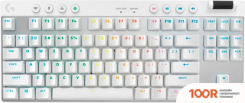 Клавиатура Logitech G PRO X TKL LIGHTSPEED GL TACTILE 920-012148 (БЕЛЫЙ, НЕТ КИРИЛЛИЦЫ) (72102)