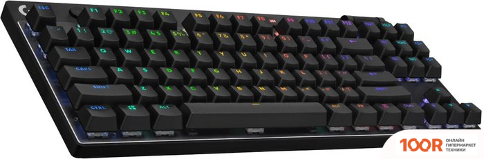 Клавиатура Logitech G PRO X TKL LIGHTSPEED GL TACTILE 920-012139 (ЧЕРНЫЙ, НЕТ КИРИЛЛИЦЫ) (72101)