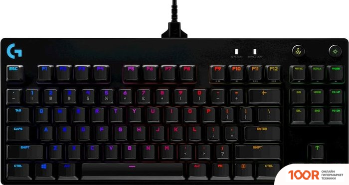 Клавиатура Logitech G PRO X GX CLICKY 920-009229 (НЕТ КИРИЛЛИЦЫ) (72099)