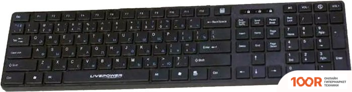Клавиатура Live-Power KV101 (ЧЕРНЫЙ) (72076)