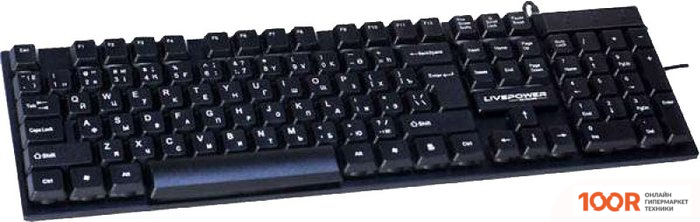 Клавиатура Live-Power KV100 (ЧЕРНЫЙ) (72075)