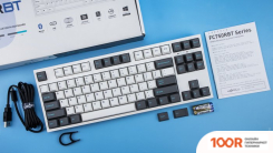 Клавиатура Leopold FC750R BT WHITE GRAY (CHERRY MX BROWN, НЕТ КИРИЛЛИЦЫ) (72039)