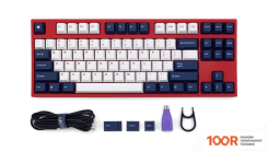 Клавиатура Leopold FC750R BT WHITE BLUE STAR (CHERRY MX BROWN, НЕТ КИРИЛЛИЦЫ) (72037)