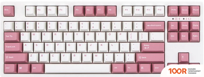Клавиатура Leopold FC750R BT LIGHT PINK (CHERRY MX BROWN, НЕТ КИРИЛЛИЦЫ) (72035)