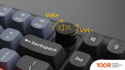 Клавиатура Keychron V3 RGB V3-B3-RU (KEYCHRON K PRO BROWN) (72010)