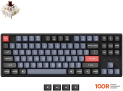 Клавиатура Keychron K8 PRO RGB K8P-J3-RU (GATERON G PRO BROWN) (71951)