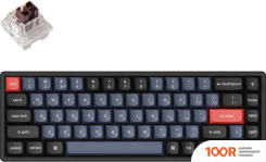 Клавиатура Keychron K6 PRO RGB K6P-J3-RU (KEYCHRON K PRO BROWN) (71936)