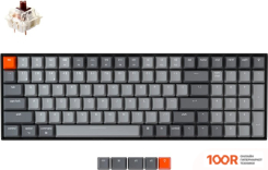 Клавиатура Keychron K4 V2 WHITE LED K4-A3-RU (GATERON G PRO BROWN) (71918)