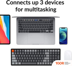 Клавиатура Keychron K4 V2 RGB K4-C3-RU (GATERON G PRO BROWN) (71916)