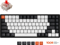 Клавиатура Keychron K2 V2 RGB K2-C1H (GATERON G PRO RED, НЕТ КИРИЛЛИЦЫ) (71876)