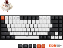 Клавиатура Keychron K2 V2 RGB K2-B3H-RU (GATERON G PRO BROWN) (71875)