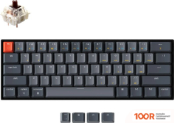 Клавиатура Keychron K12 RGB K12-B3-RU (GATERON G PRO BROWN) (71861)