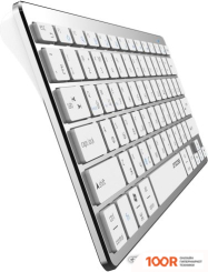 Клавиатура Jet.A SLIMLINE K4 BT (СЕРЕБРИСТЫЙ) (71833)