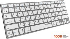 Клавиатура Jet.A SLIMLINE K2 BT (СЕРЕБРИСТЫЙ) (71831)