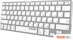 Клавиатура Jet.A SLIMLINE K2 BT (СЕРЕБРИСТЫЙ) (71831)