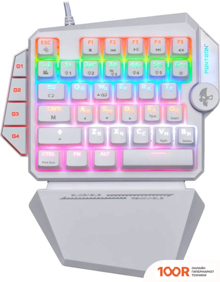 Клавиатура Jet.A PANTEON T7 CS (БЕЛЫЙ) (71821)