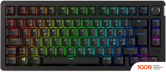 Клавиатура HyperX ALLOY RISE 75 WIRELESS (HYPERX RED) (71802)