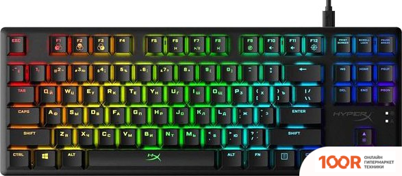 Клавиатура HyperX ALLOY ORIGINS CORE (HYPERX AQUA) (71789)