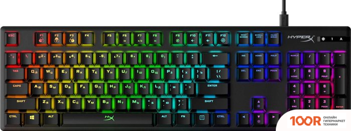Клавиатура HyperX ALLOY ORIGINS (HYPERX AQUA) (71773)
